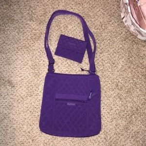 Vera Bradley cross body bag and wallet